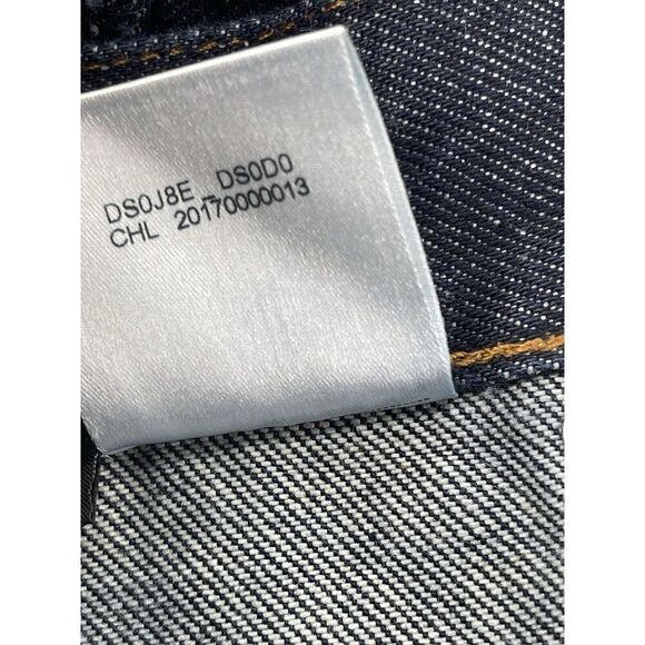 NWOT Helmut Lang Raw Denim Indigo Patch Pocket Jeans 2017 Mens Tag Size 26 Italy - Picture 7 of 9